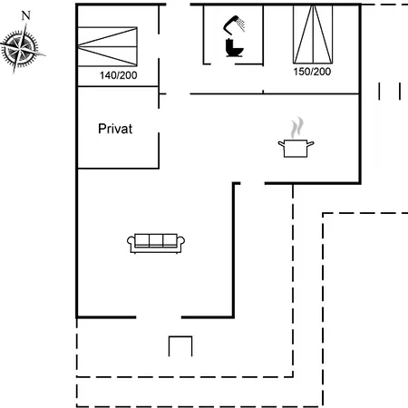 Vuokko - 400m From The Sea By Interhome * Torsted (Nordjylland)